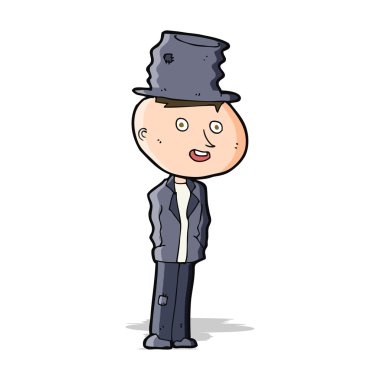 Çizgi film komik serseri.