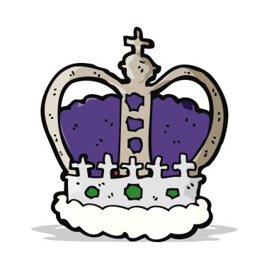 karikatür royal crown