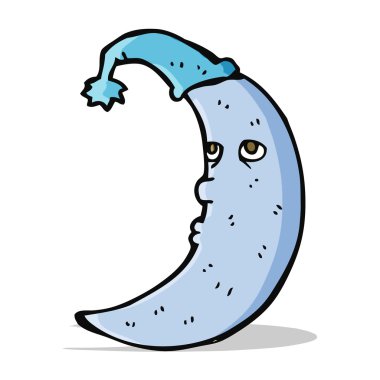 uykulu moon karikatür