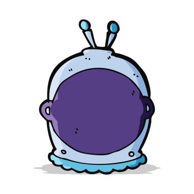 çizgi film uzay kaskı