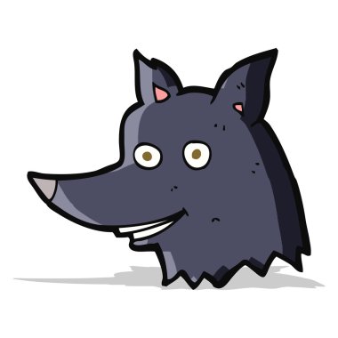 çizgi film kurt kafası