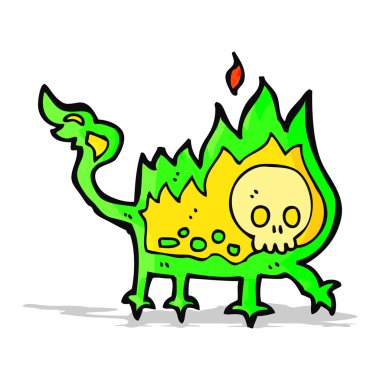 çizgi film küçük ateş şeytanı