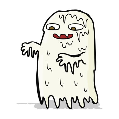 çizgi film iğrenç çamur hayalet