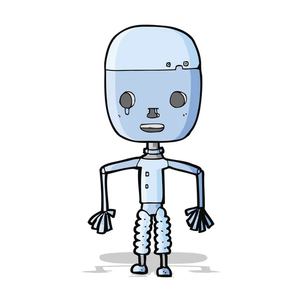 Cartoon robot — Stock Vector