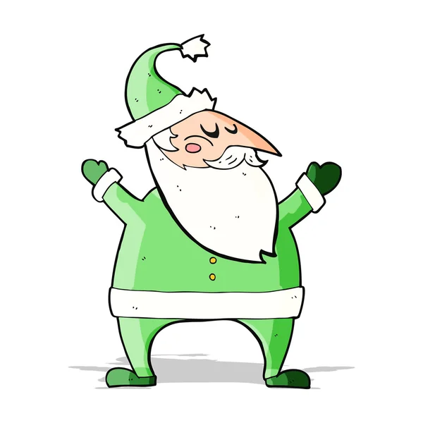 Cartoon santa claus — Stock Vector