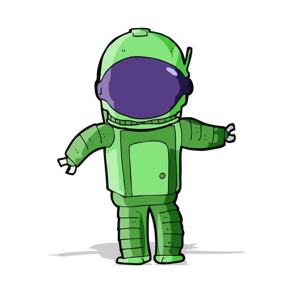 Cartoon Astronaut — Stockvector