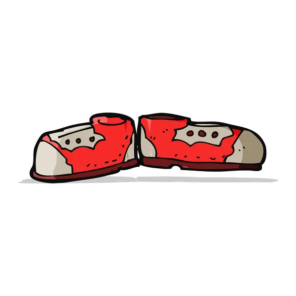 Cartoon alte Schuhe — Stockvektor