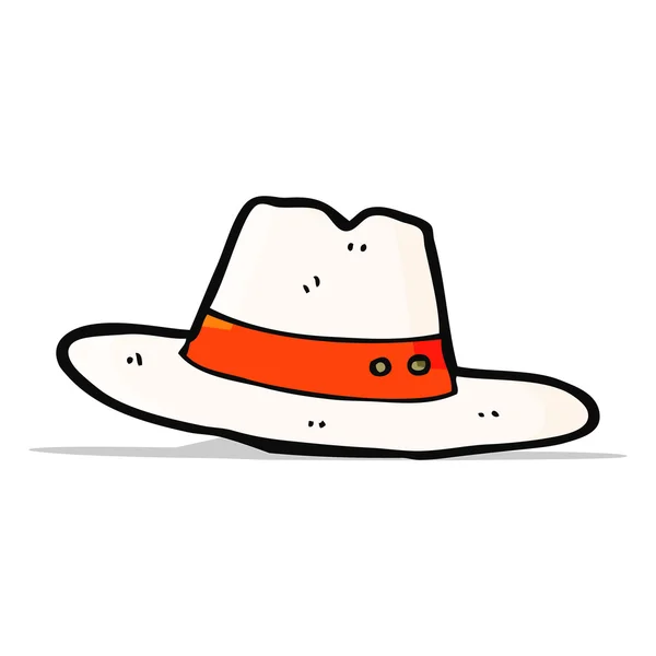 Sombrero de dibujos animados — Vector de stock