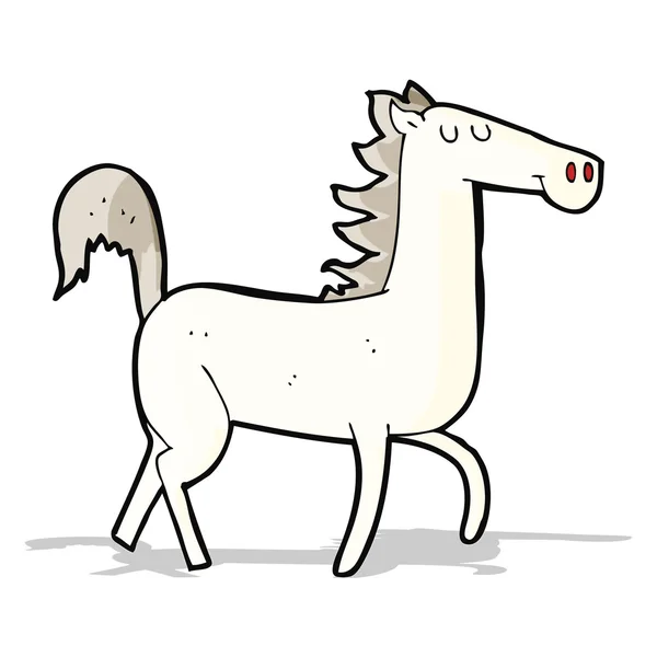 Cavalo de desenho animado — Vetor de Stock