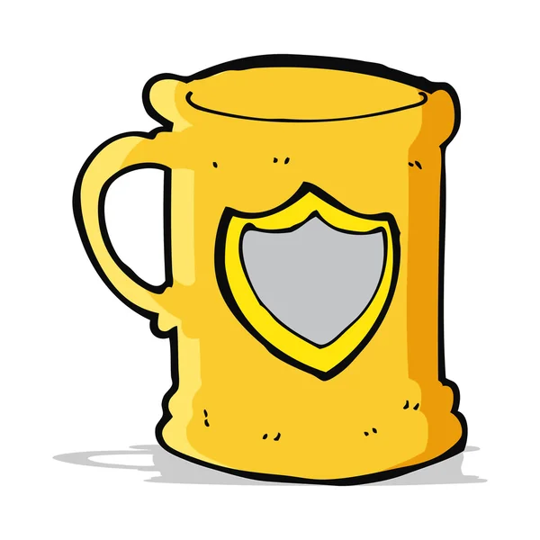 Cartoon tankard — Stock Vector