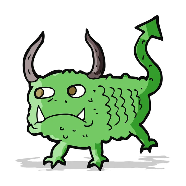 Cartoon weinig demon — Stockvector