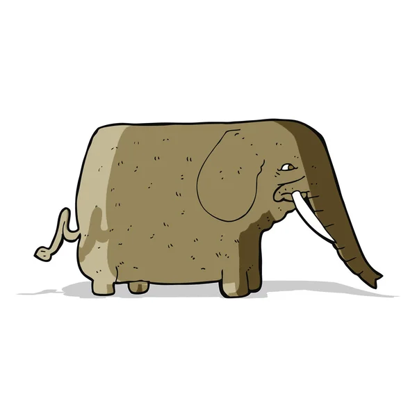 Mamut de dibujos animados — Vector de stock