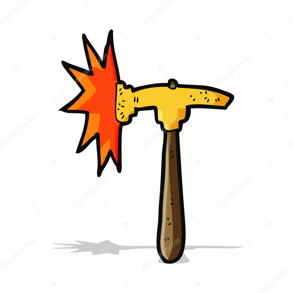 Cartoon hammer Stock Illustration by ©lineartestpilot 49973045