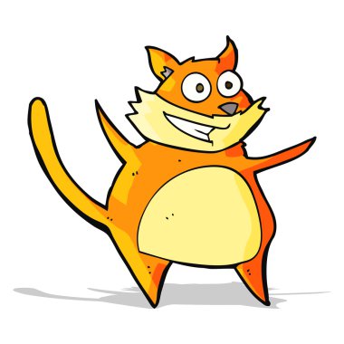 Komik Çizgi Roman Kedisi