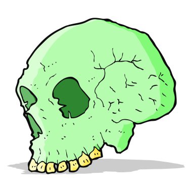 çizgi film korkunç Kurukafa