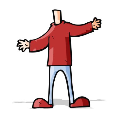 karikatür gövdesi (karikatürleri karıştır ve eşleştir veya kendi fotoğraf başını ekle)