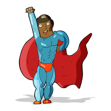 süper kahraman karikatür