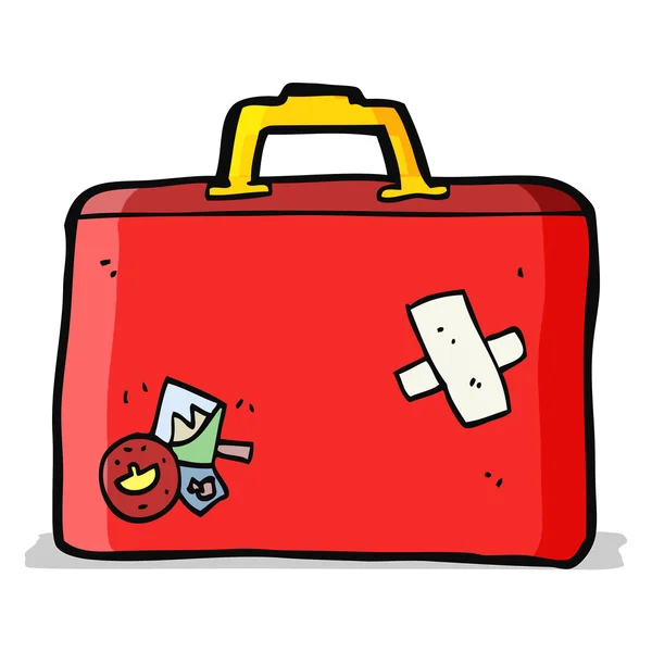 Карикатурный багаж — стоковый вектор