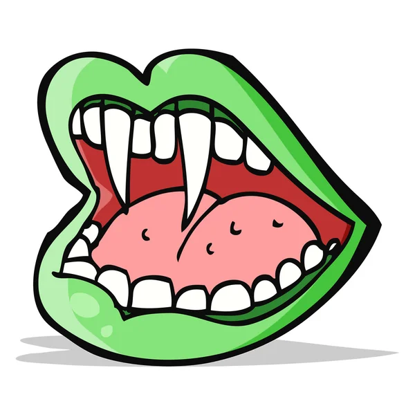 çizgi film vampire ağız