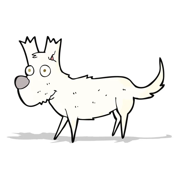 Cartoon süßer kleiner Hund — Stockvektor