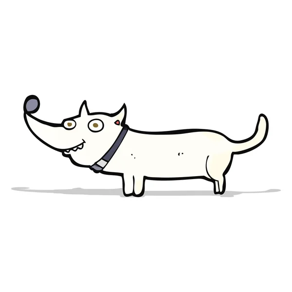 Tecknad lycklig hund — Stock vektor