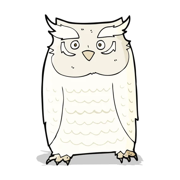 Hibou des dessins animés — Image vectorielle