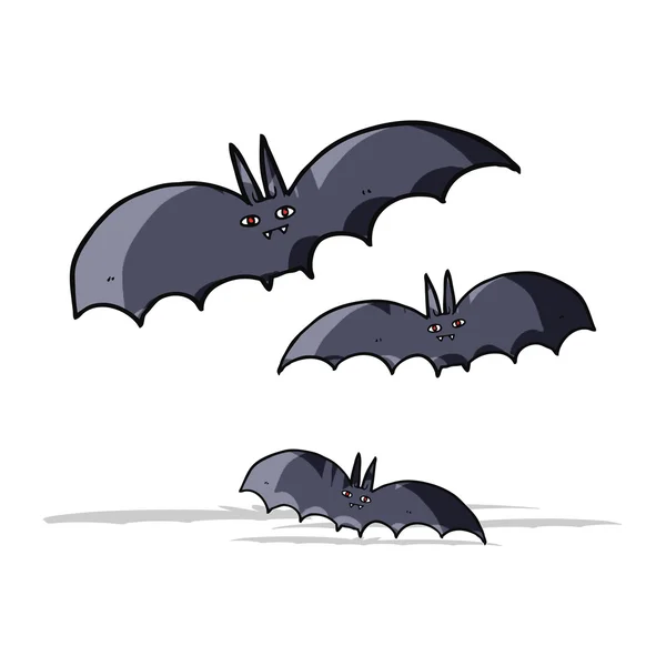 Chauves-souris vampire dessin animé — Image vectorielle