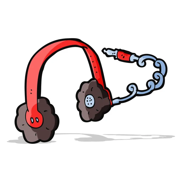 Ακουστικά κινουμένων σχεδίων — Διανυσματικό Αρχείο