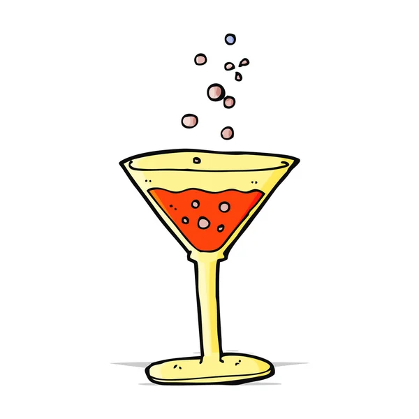 Cartoon cocktail — Stockvector