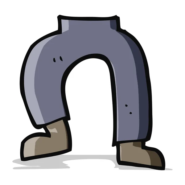 Jambes de dessin animé — Image vectorielle