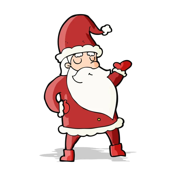 Cartoon santa claus — Stock Vector