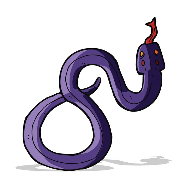 Serpent de bande dessinée — Image vectorielle