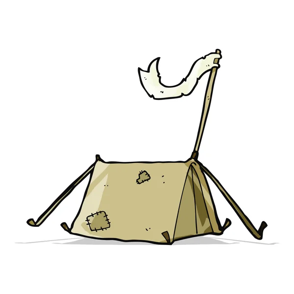 Desenho animado tenda tradicional —  Vetores de Stock