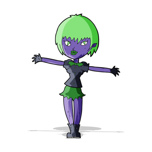 Девушка-вампир
