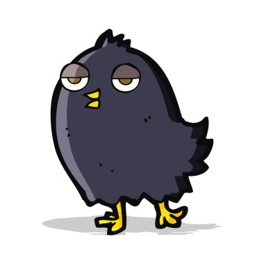 komik karikatür kuş