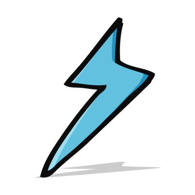 çizgi film yıldırım sembolü