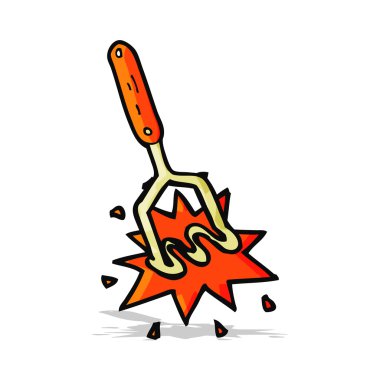 karikatür patates hovarda