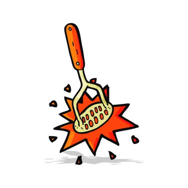 karikatür patates hovarda