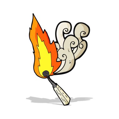 karikatür yanan maç