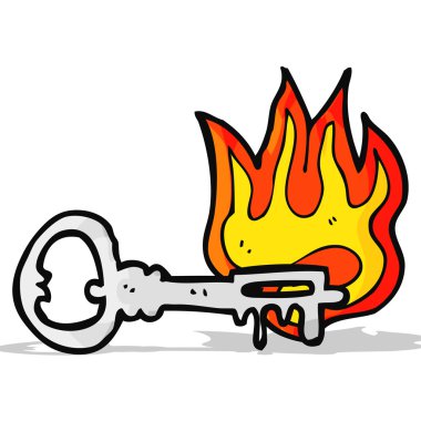 flaming çizgi film anahtar