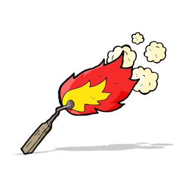 karikatür yanan maç