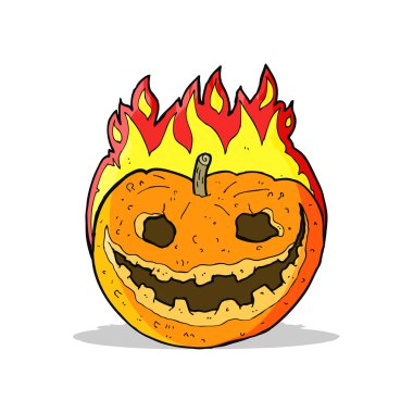 Çizgi Film ürkütücü kabak