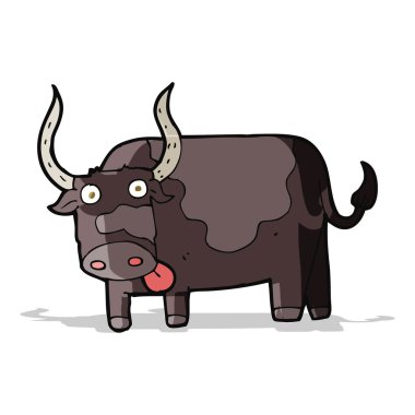 karikatür boğa
