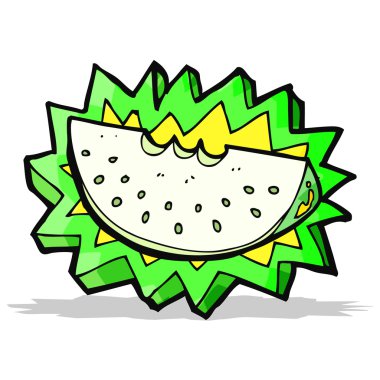 karikatür kavun dilimi