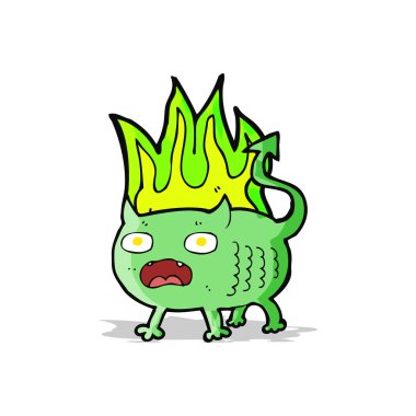 küçük küçük şeytan cartoon