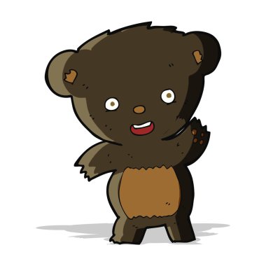 Kara ayıyı sallayan çizgi film