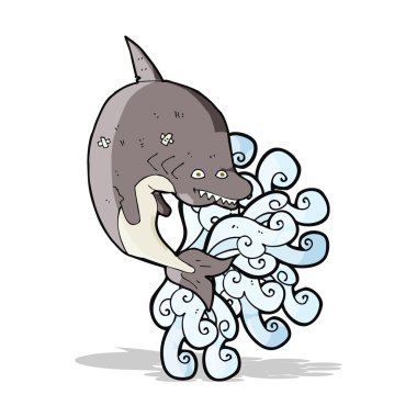 karikatür köpek balığı