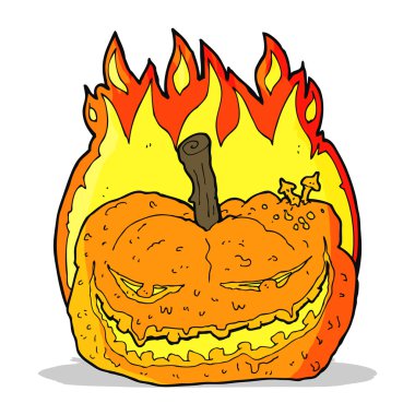 Cadılar Bayramı Balkabağı cartoon