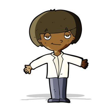 kendini beğenmiş çocuk çizgi film