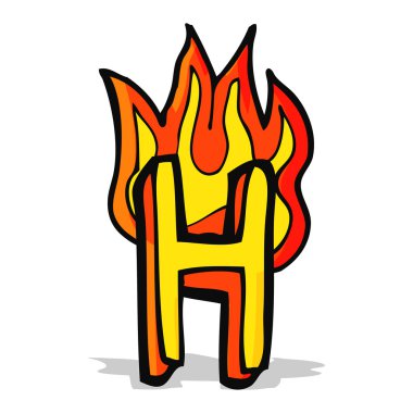 çizgi film yanan mektup